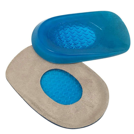 Gel Heel Cups (2 Pairs) - Shock Absorbtion Cushions Inserts