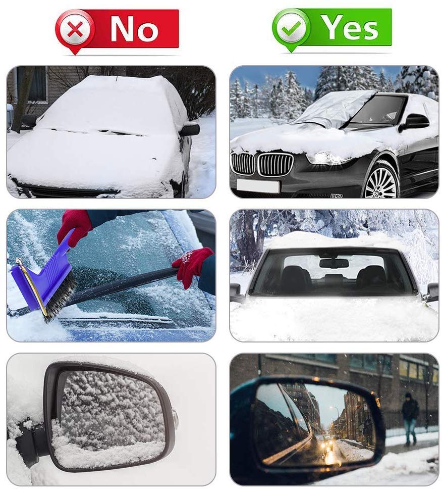 Convenient Magnetic Car Windshield Cover