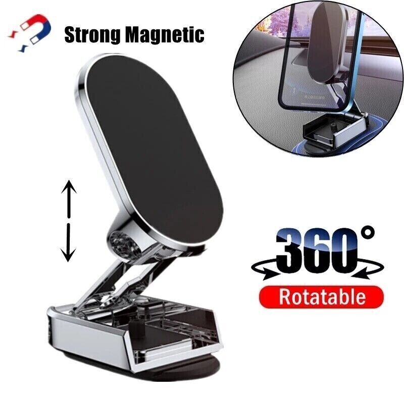 Folding Magnetic Car Phone Holder