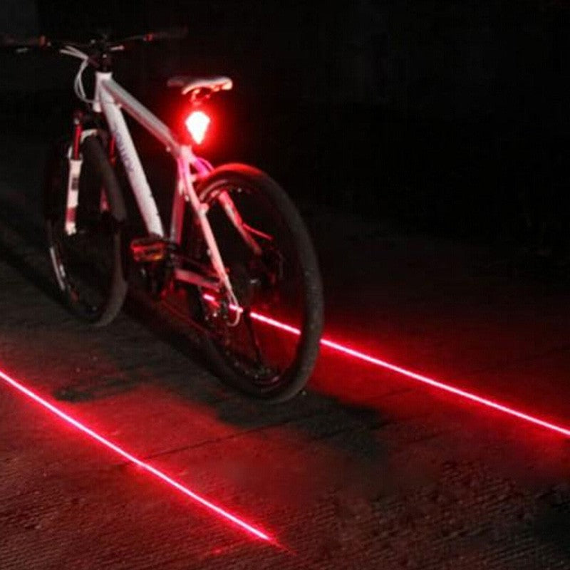 Led Bike Light Bicycle Laser Tail Light