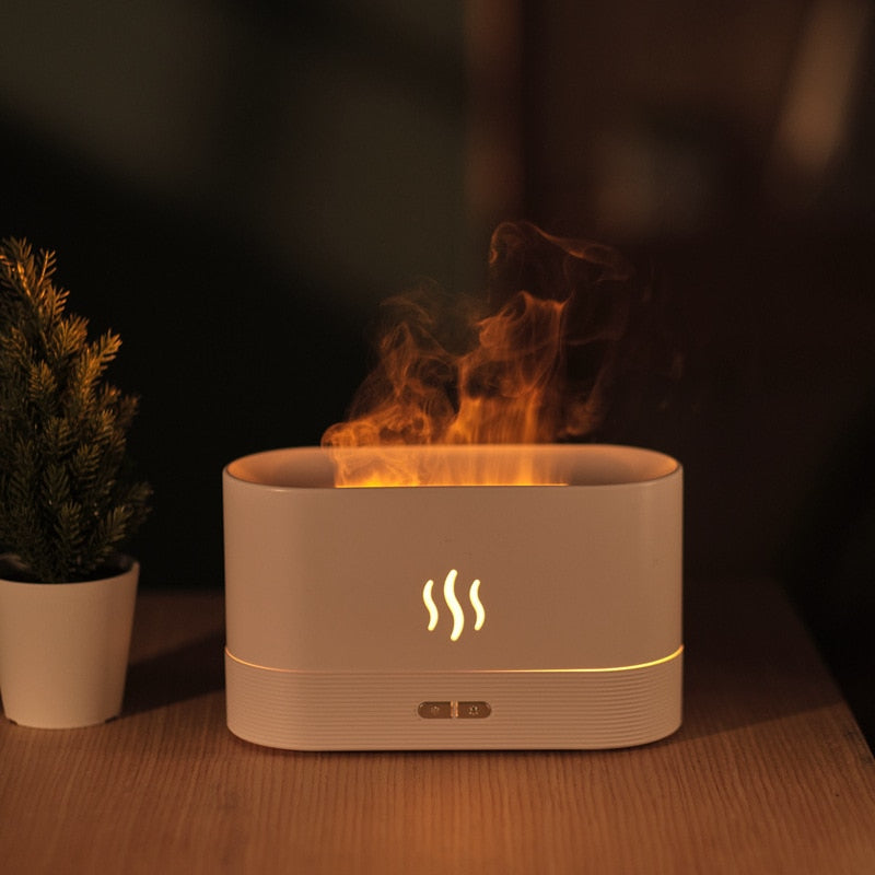 Flame Humidifier Essential Oil Diffuser