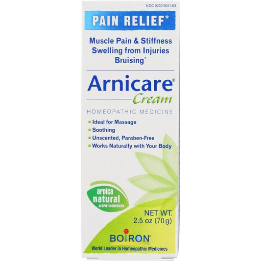 Boiron Arnicare Cream Homeopathic Medicine, 2.5 Oz (Case of 2)