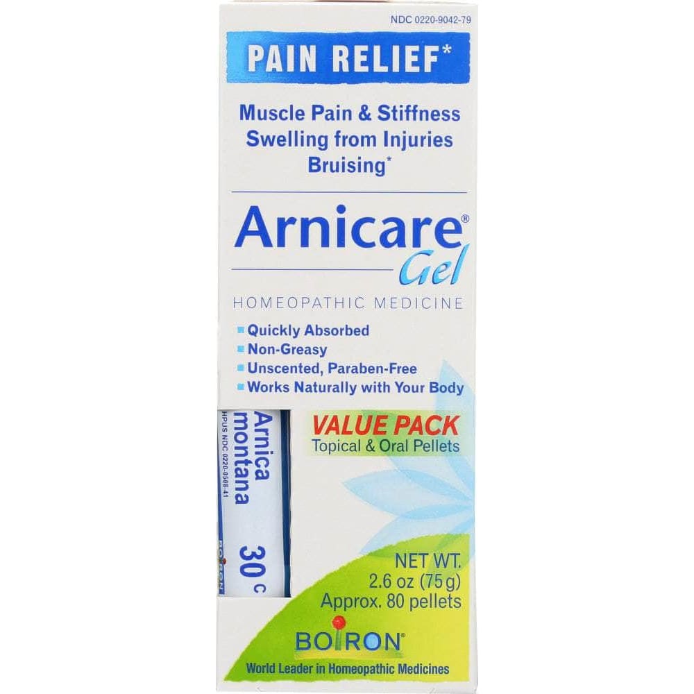 Boiron Arnicare Gel With Multi Dose Gel For Muscle Aches, 2.6 Oz