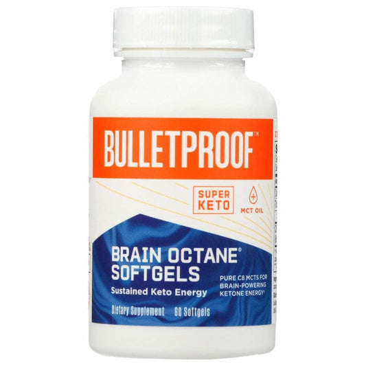 BULLETPROOF Softgel Brain Octane, 60 sg