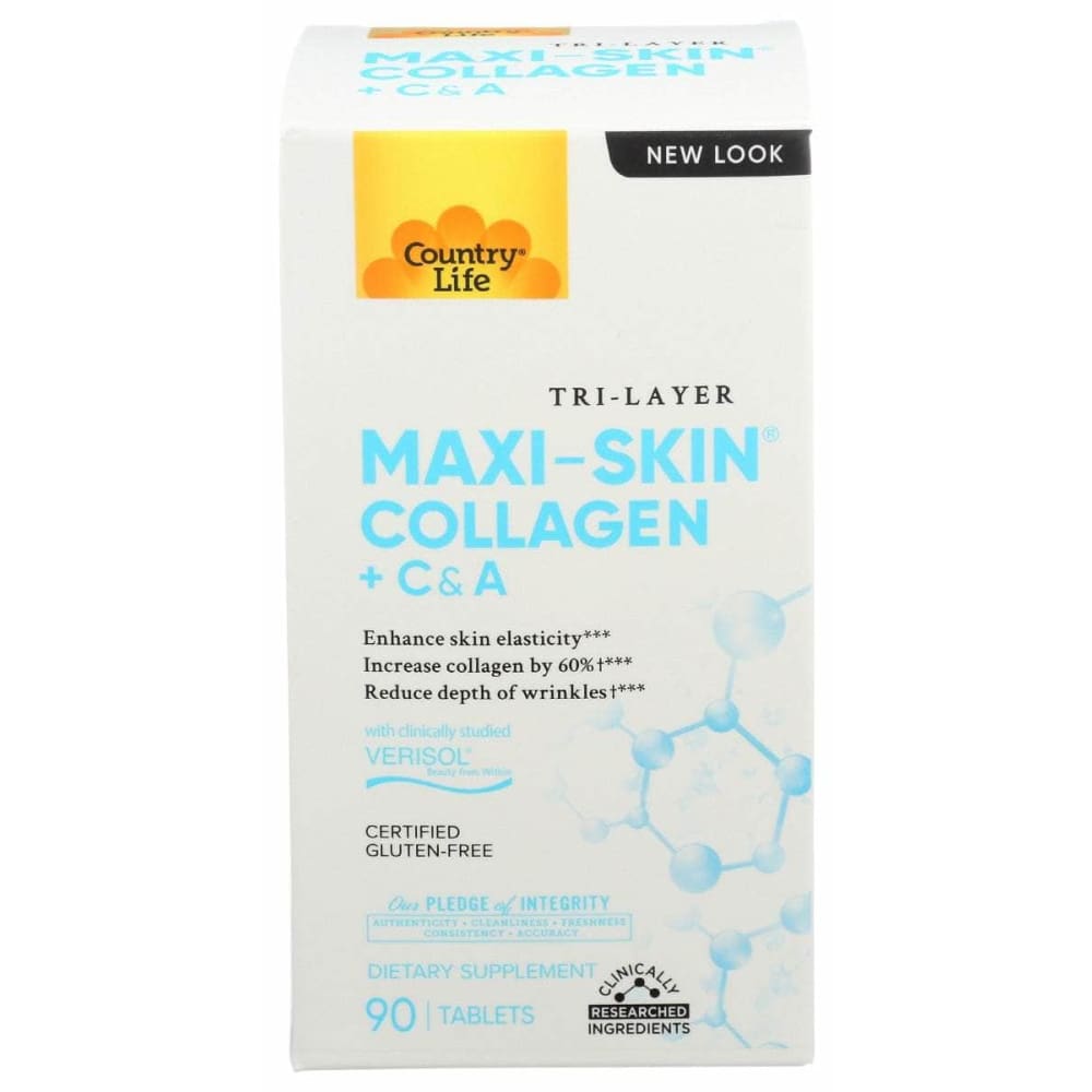 COUNTRY LIFE Maxi Skin Collagen C & A, 90 tb