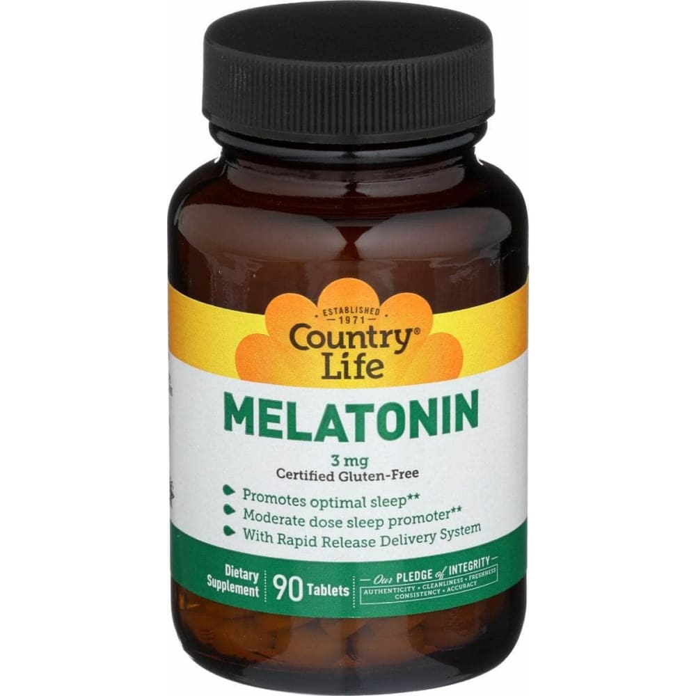 COUNTRY LIFE Melatonin 3mg, 90 tb