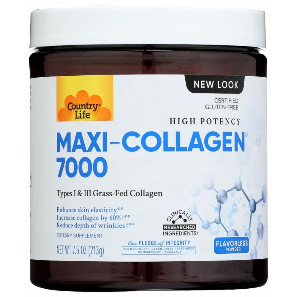 COUNTRY LIFE Powder Maxi Collagen, 7.5 oz