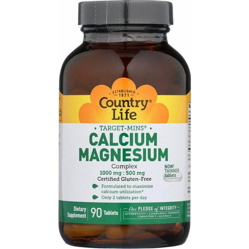 COUNTRY LIFE Tm Cal Magnesium 1000Mg, 90 tb