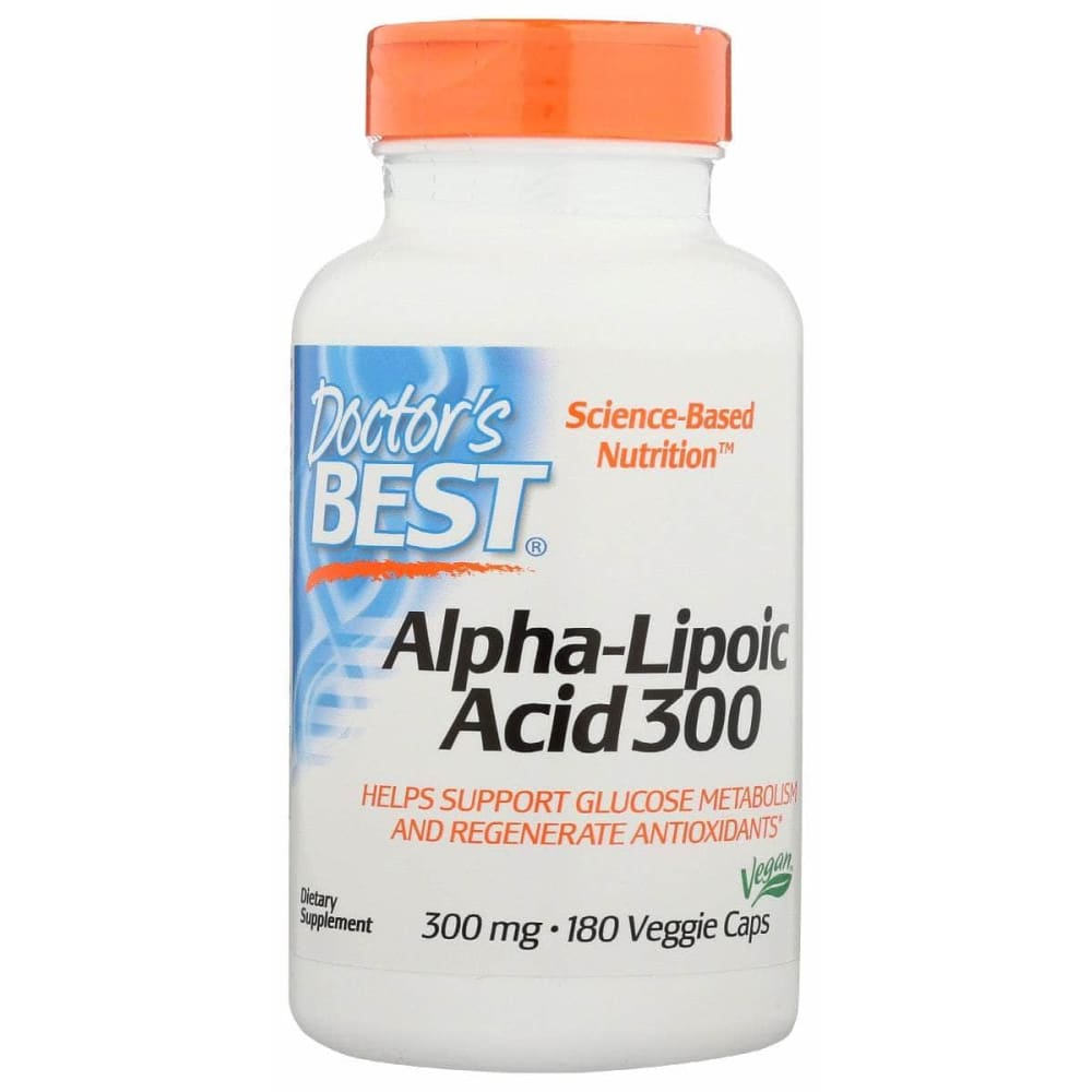 Doctors Best Alpha Lipoic Acid 300Mg, 180 Vc