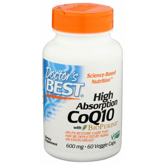 Doctors Best Coq10 High Absorption 600Mg, 60 Vc