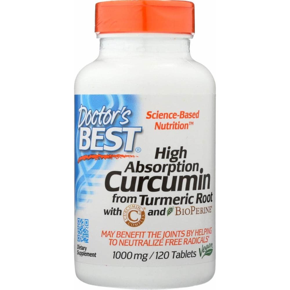 DOCTORS BEST Curcumin C3 Complex 1000Mg, 120 tb