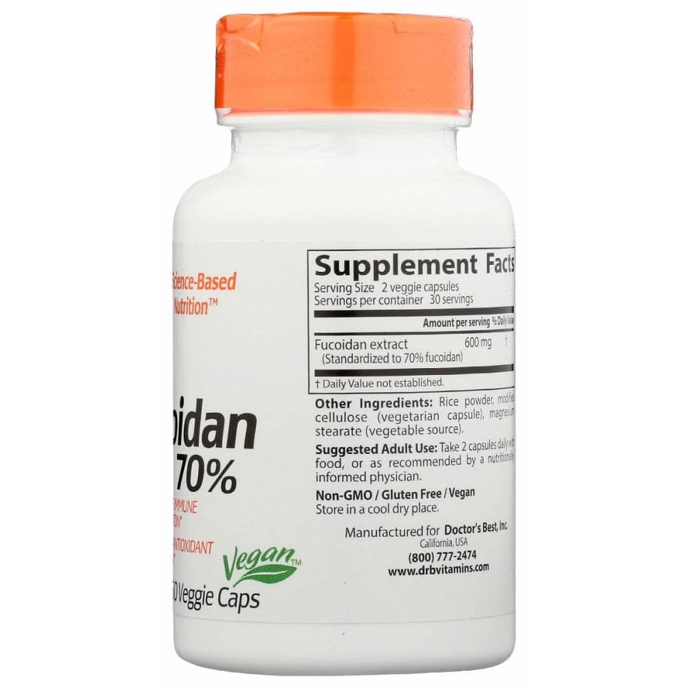 Doctors Best Fucoidan, 60 Vc