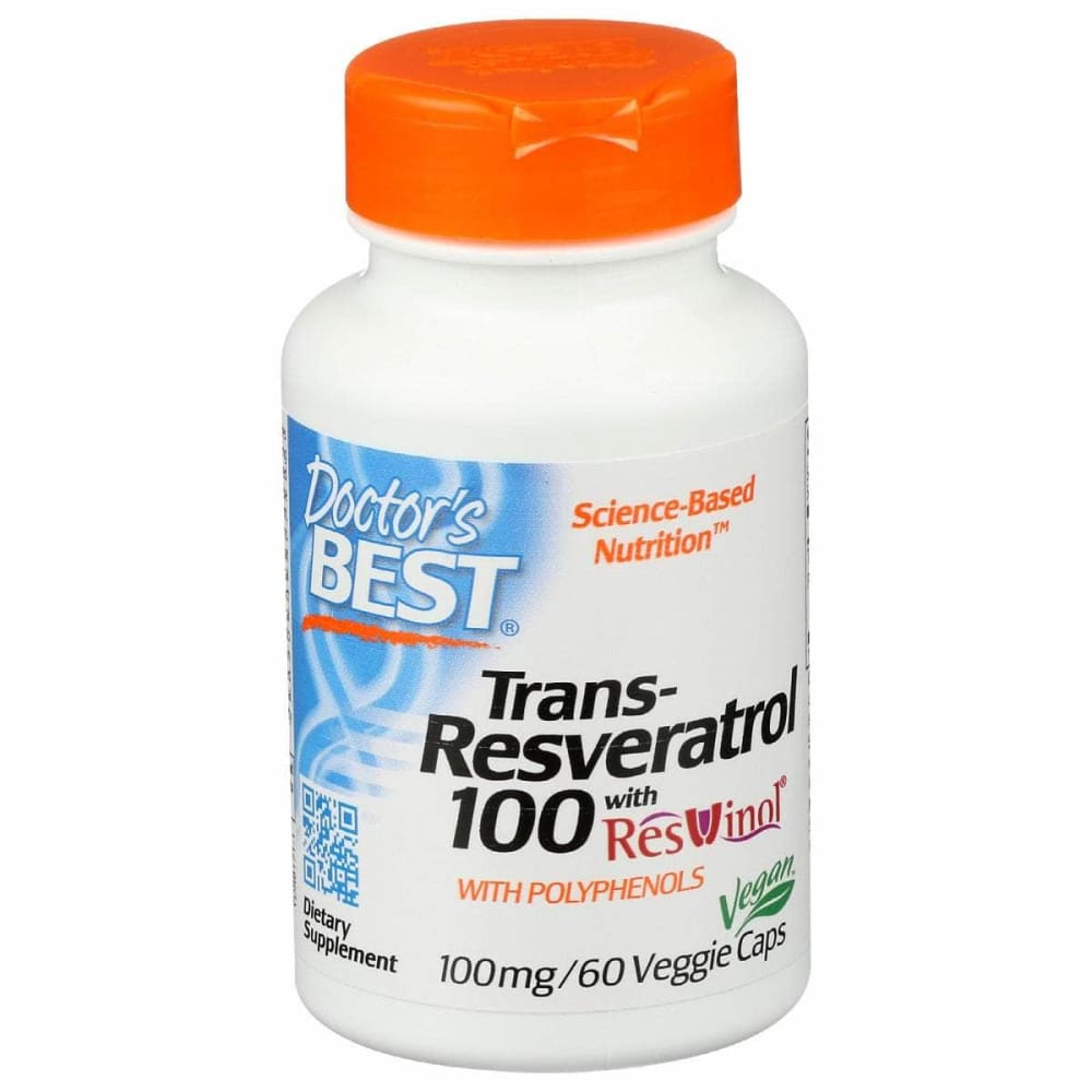 Doctors Best Trans Resveratrol 100Mg, 60 Vc