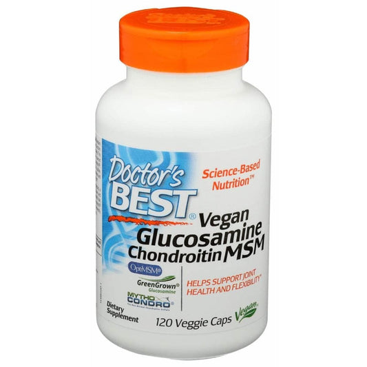 Doctors Best Vegan Glucosamine Chondroitin Msm, 120 Vc