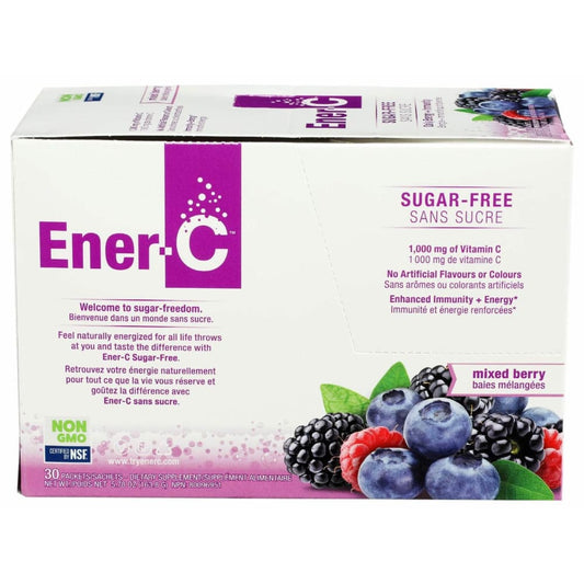 Ener C Vitamin C Sugar Free Mixed Berry Packet, 30 Pc