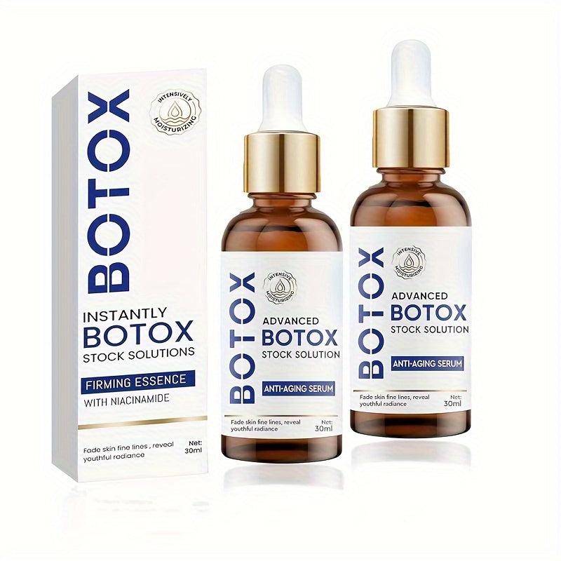 2 Pcs Botox Face Serum – Instant Face Lifting Cream with Vitamin C & E