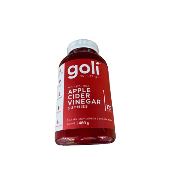 Goli Apple Cider Vinegar Gummies, 120 ct.