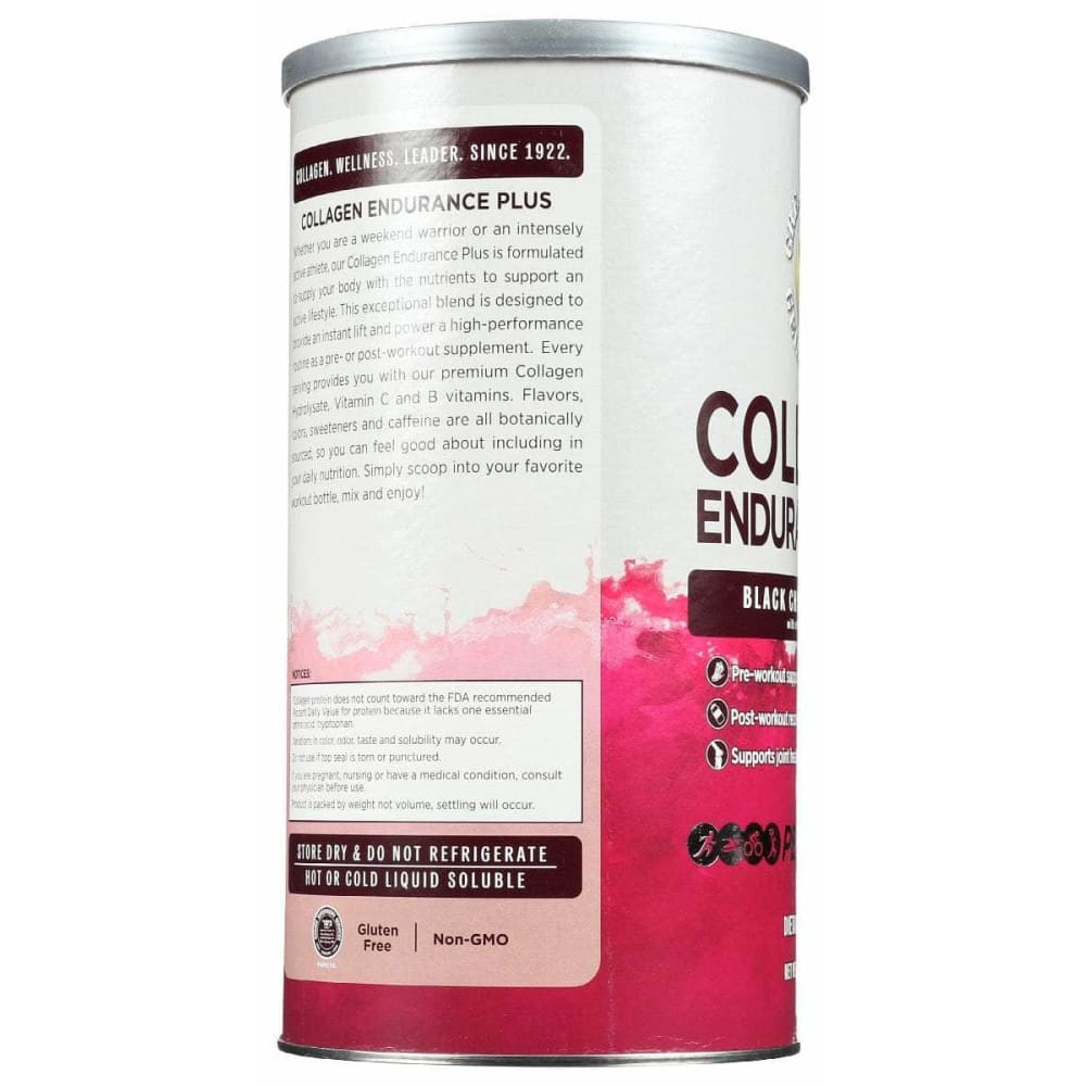 Great Lakes Collagen Endurance Chrry, 20 Oz