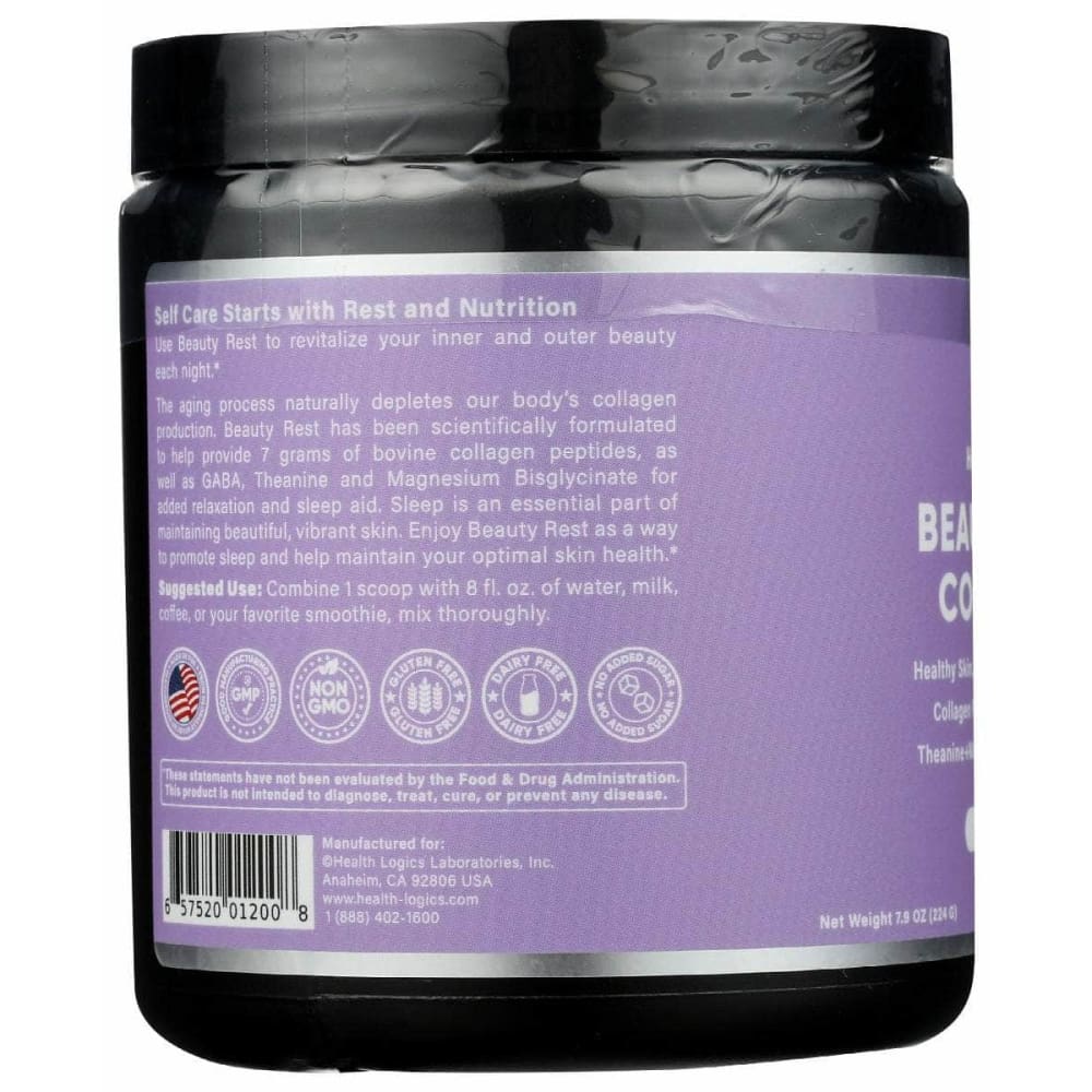 Health Logics Collagen Powder Beauty Rest, 224 Gm