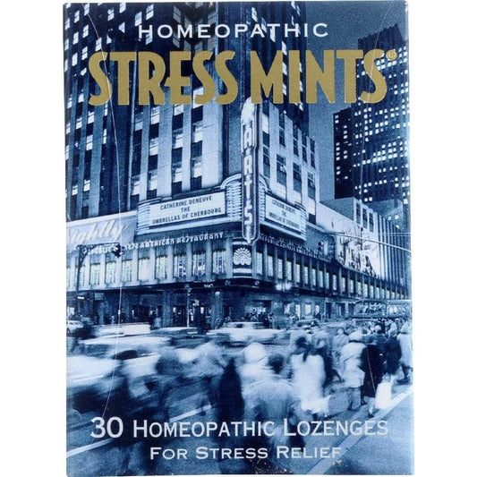 Historical Remedies Stress Mints Homeopathic Lozenges, 30 Ct (Case of 3)