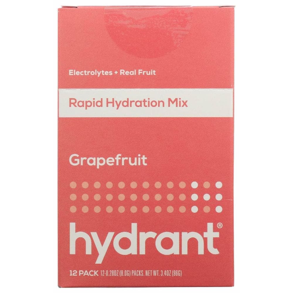 Hydrant Hydration Grapefruit 12Pk, 12 Ea