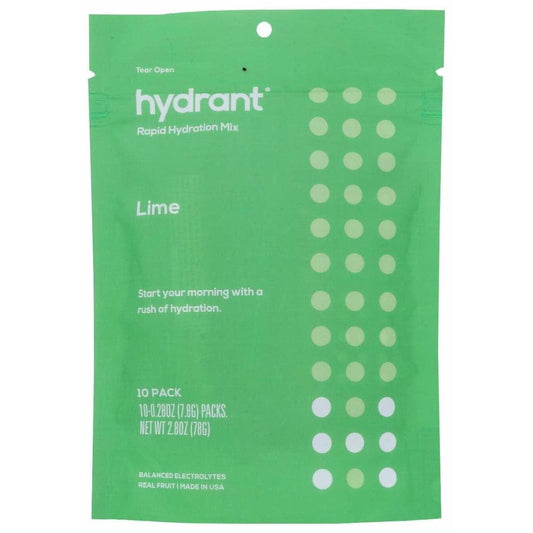 Hydrant Hydration Lime 10Pkt, 10 Ea