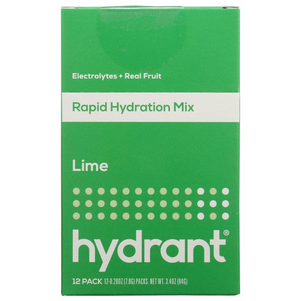 Hydrant Hydration Lime 12Pkt, 12 Ea