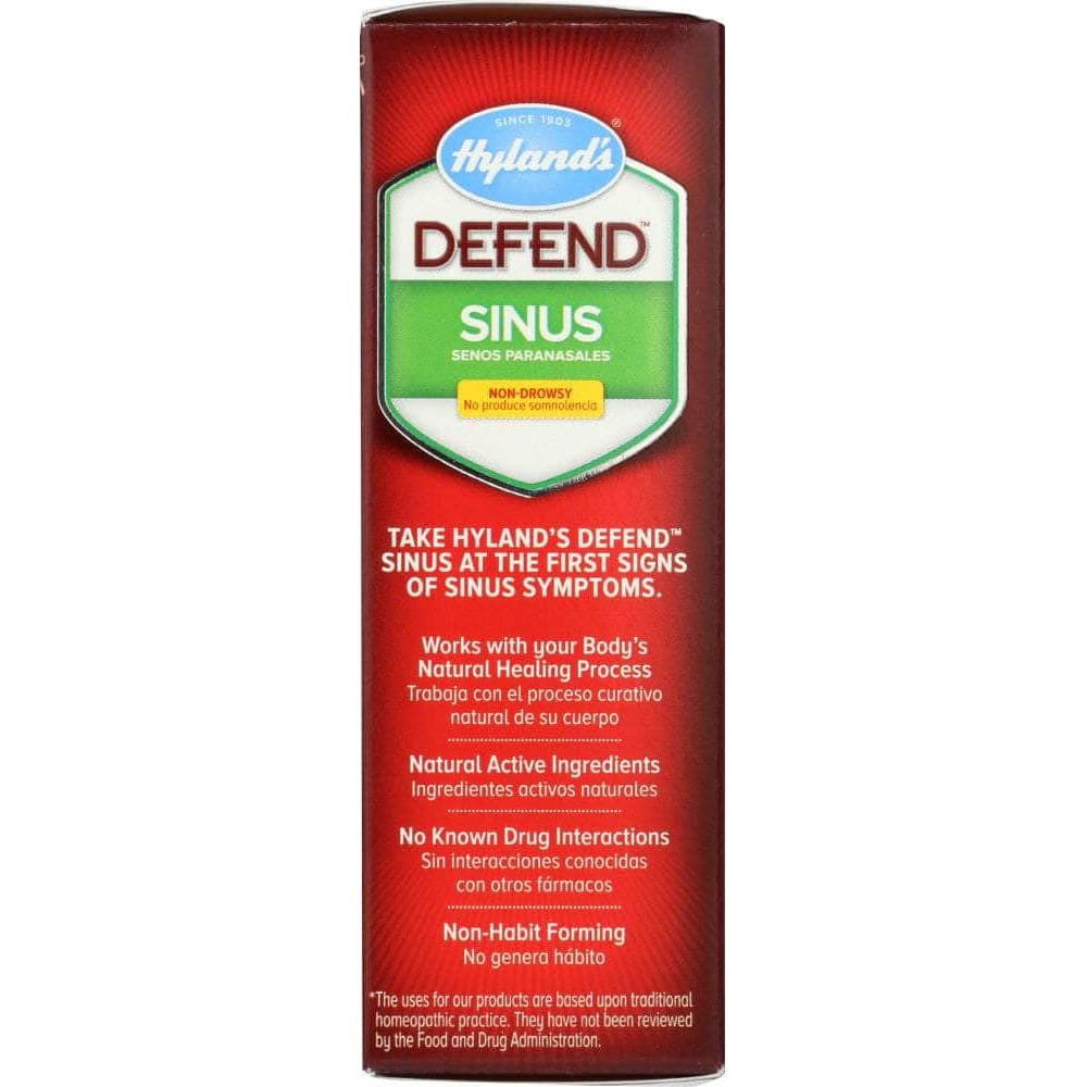 Hyland Sinus Defend, 40 Tablets (Case of 2)