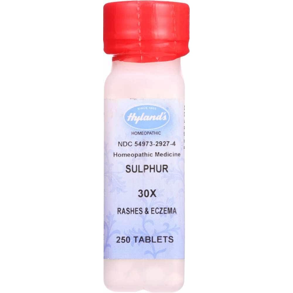 Hyland Sulphur 30X, 250 Tablets (Case of 3)