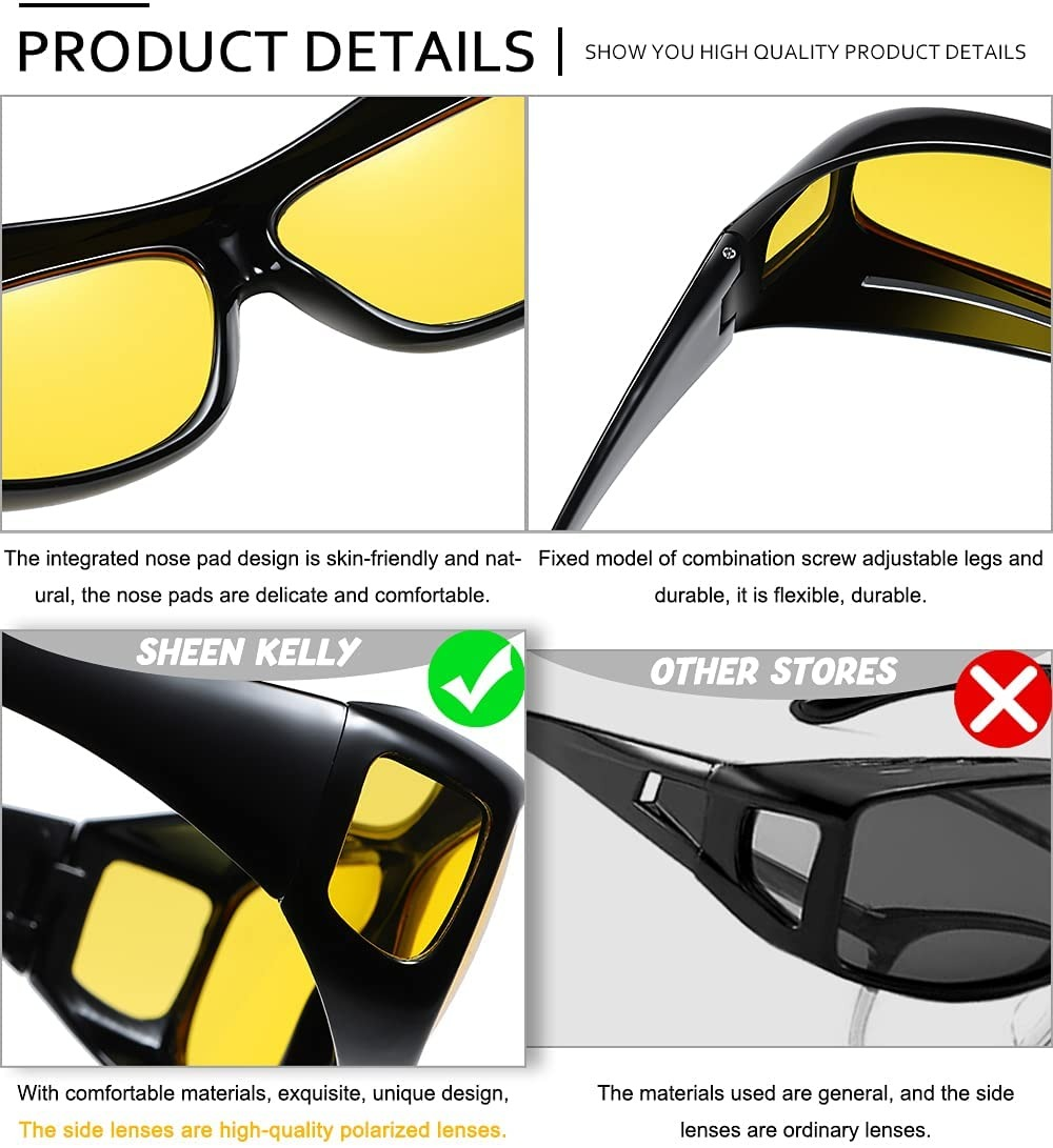 Night Vision HD Anti Glare Glasses