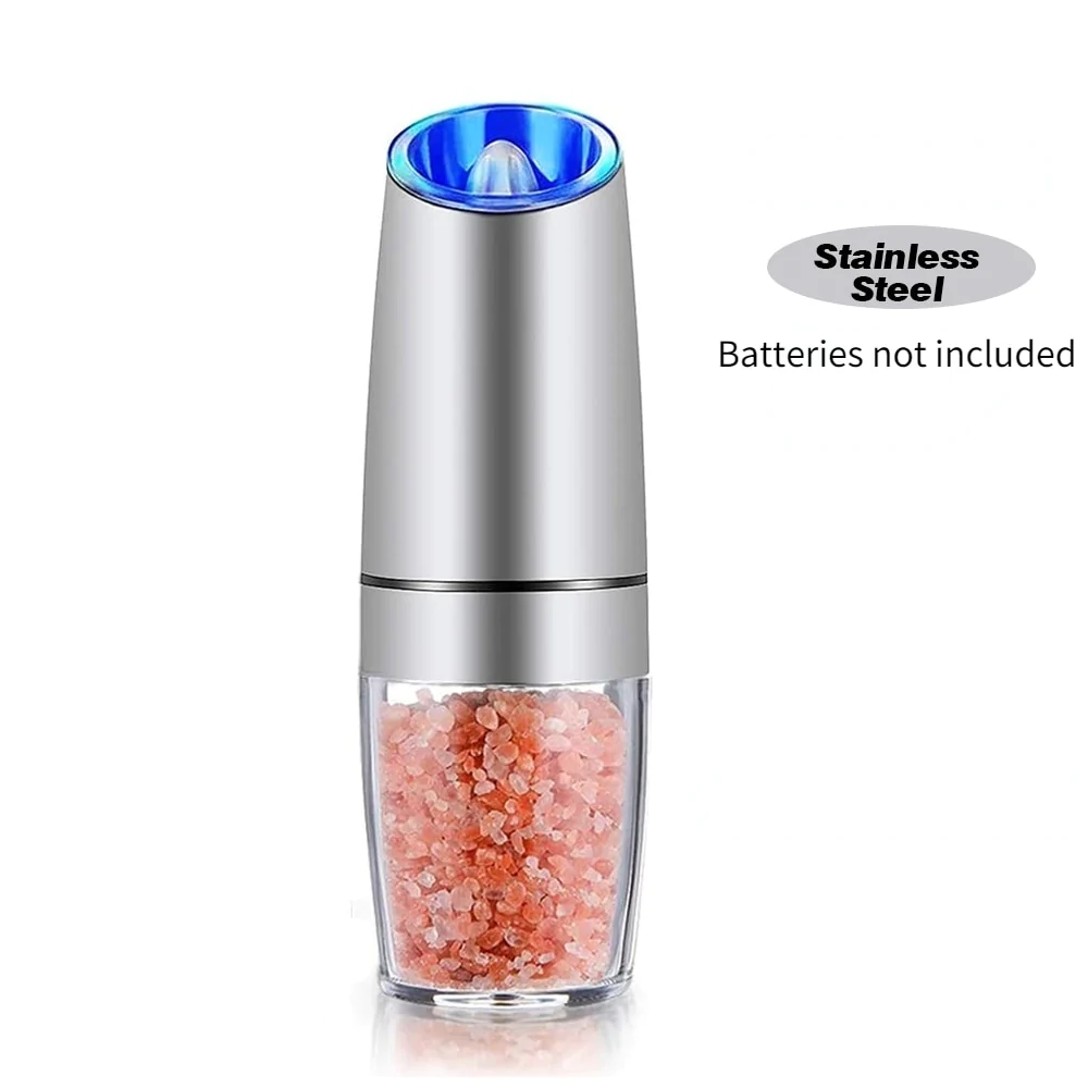 Electric Gravity Induction Salt & Pepper Grinder