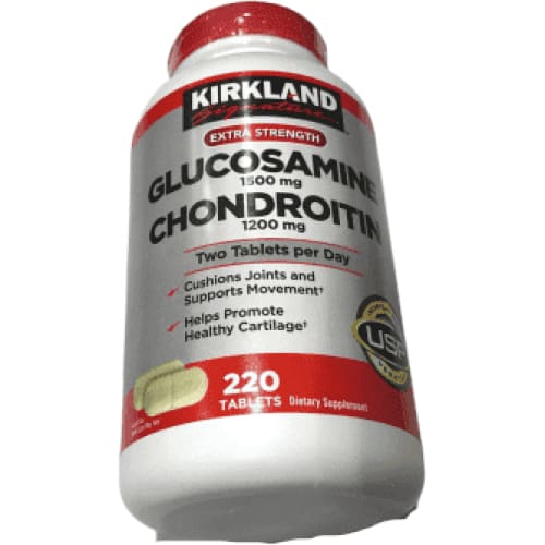 Kirkland Signature Glucosamine & Chondroitin Tablets - 220 count