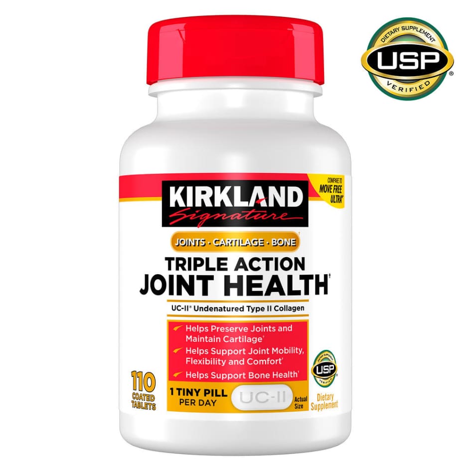 Kirkland Signature Triple Action Joint Health, 110 Coated Tablets