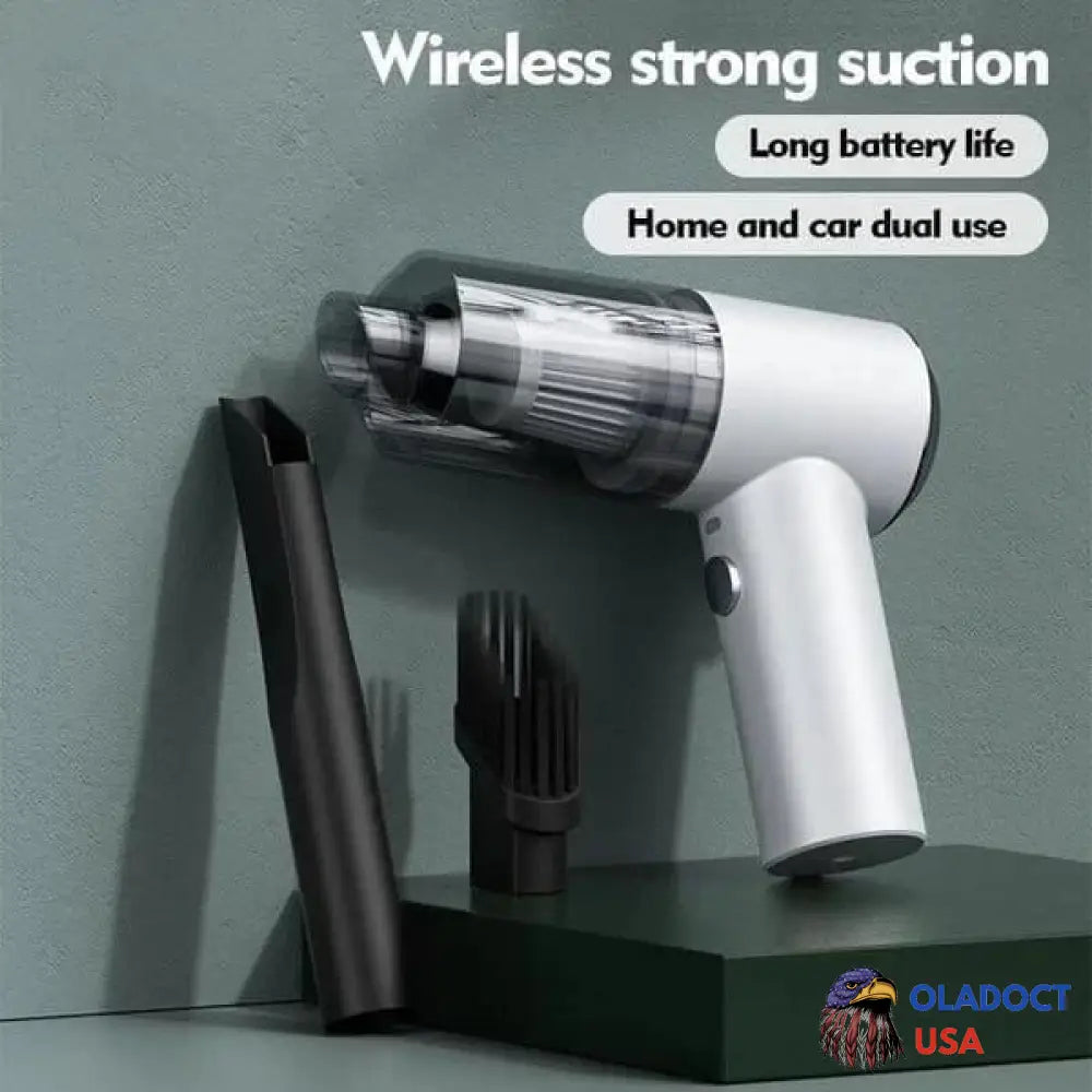 Last Day Promotion 75% OFF - Wireless Handheld Car Vacuum Cleaner