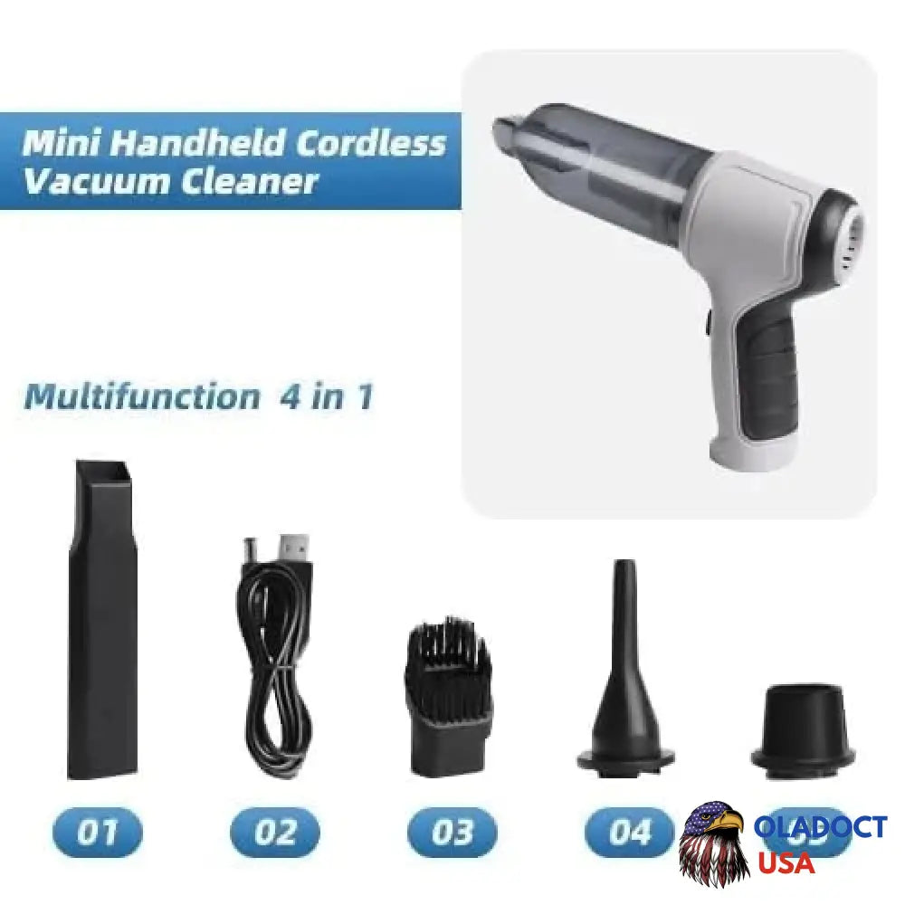 Last Day Promotion 75% OFF - Wireless Handheld Car Vacuum Cleaner