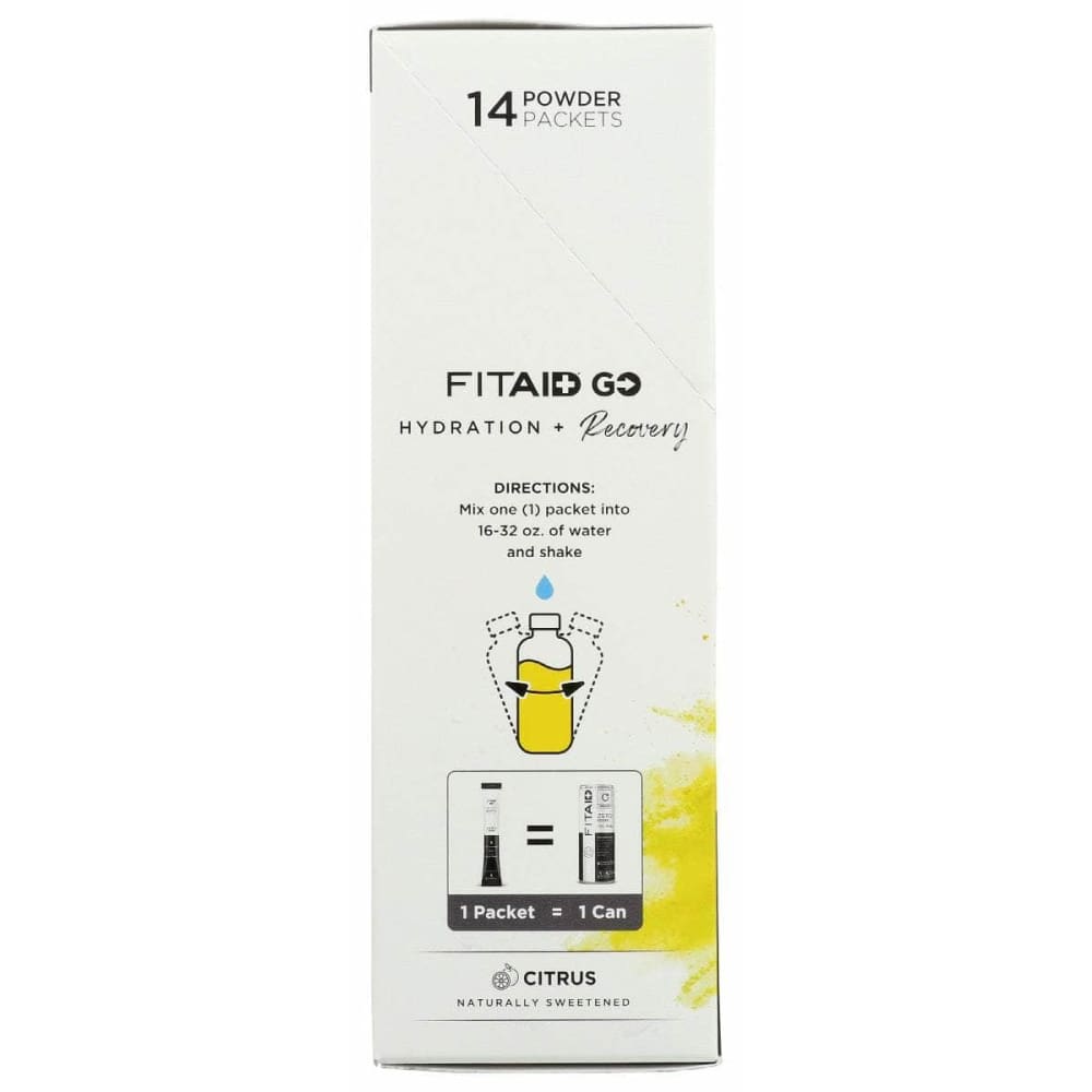 Lifeaid Beverage Fitaid Go Citrus 14Pkt, 3.21 Oz