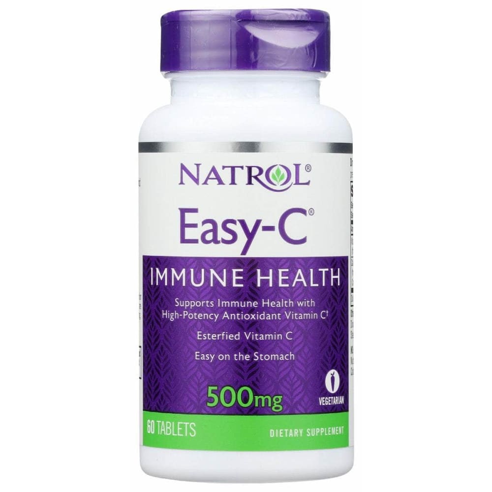 Natrol Immune Vitamin C 500Mg, 60 Tb (Case of 3)