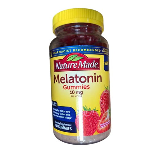 Nature Made Melatonin Gummies 10mg, 150 Gummies