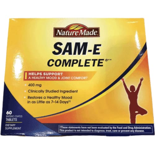 Nature Made SAM-e Complete 400 mg - 60 Enteric Tablets