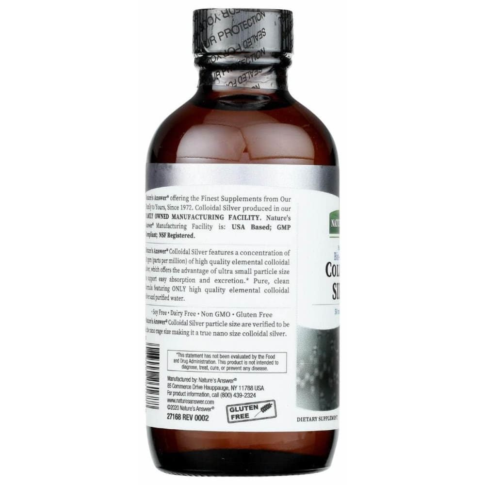 Natures Answer Colloidal Silver 50Mcg, 4 Fo