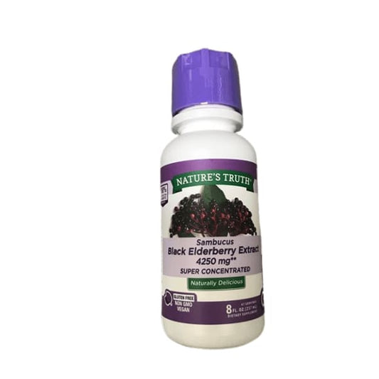 Nature's Truth Black Elderberry Extract Sambucus, 8 fl oz