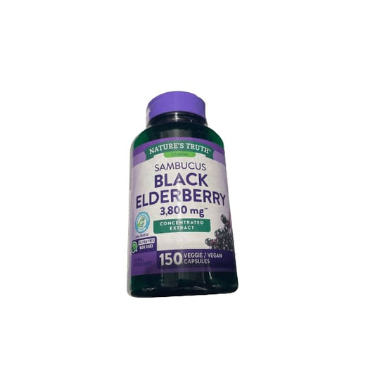 Nature's Truth Sambucus Black Elderberry, 150 Count