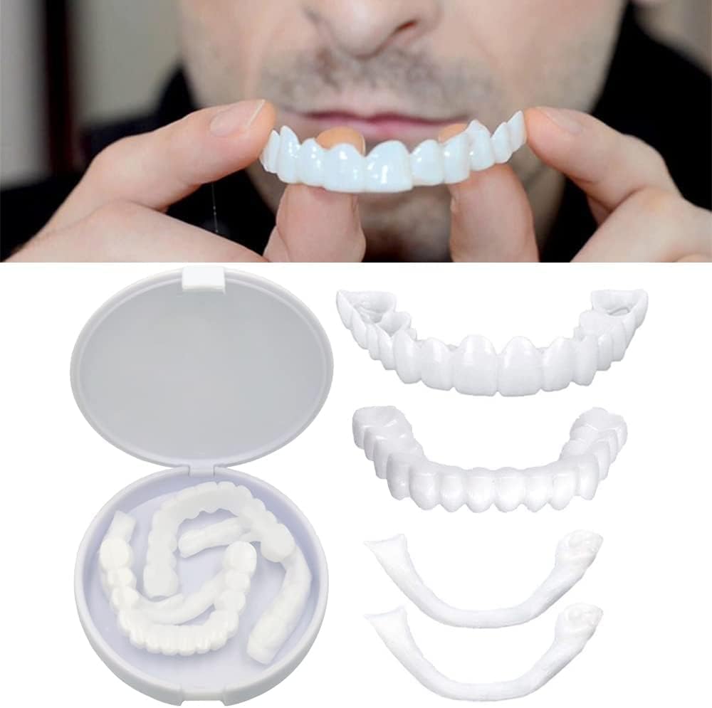 Teeth veneers Instant Cosmetic Veneers (Upper & Lower)