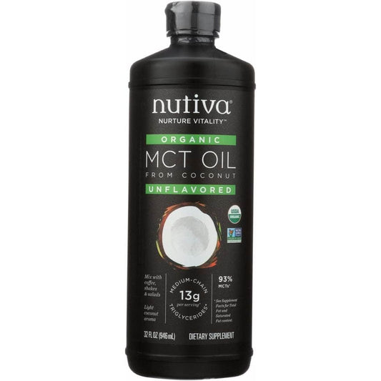 Nutiva Organic Mct Oil, 32 Oz