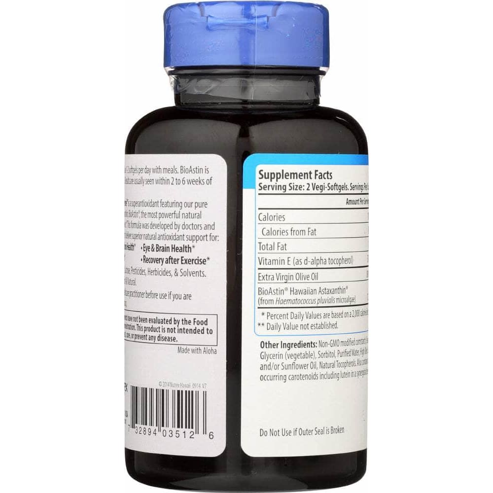 Nutrex Bioastin Supreme Md Formulas, 60 Sg