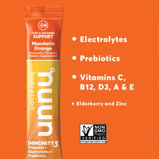 NUUN Immunity 3 Pkt Orange, 8 pk (Case of 5)