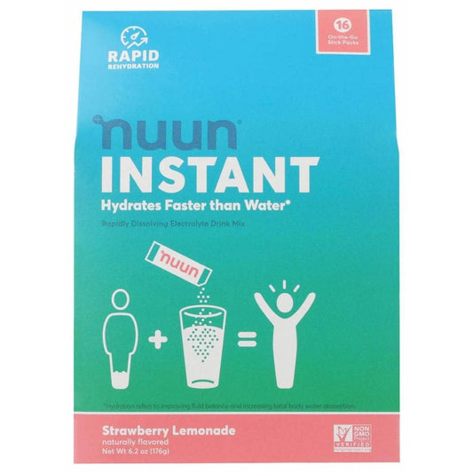 NUUN Instant Strawberrybry Lemonade 16P, 6.4 oz