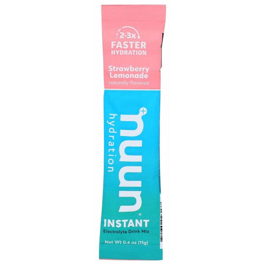 NUUN Instant Strawberrybry Lemonade 8Pk, 3.2 oz (Case of 5)