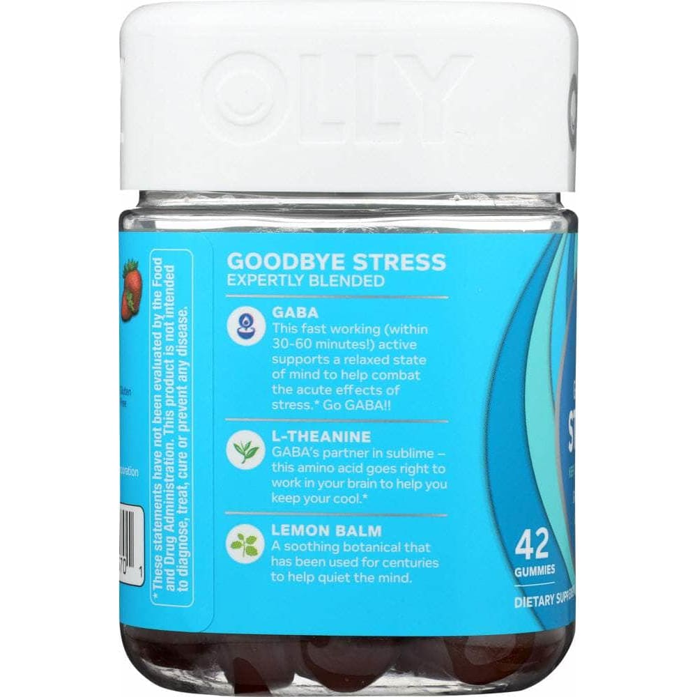 Olly Supplement Goodbye Stress, 42 Ea