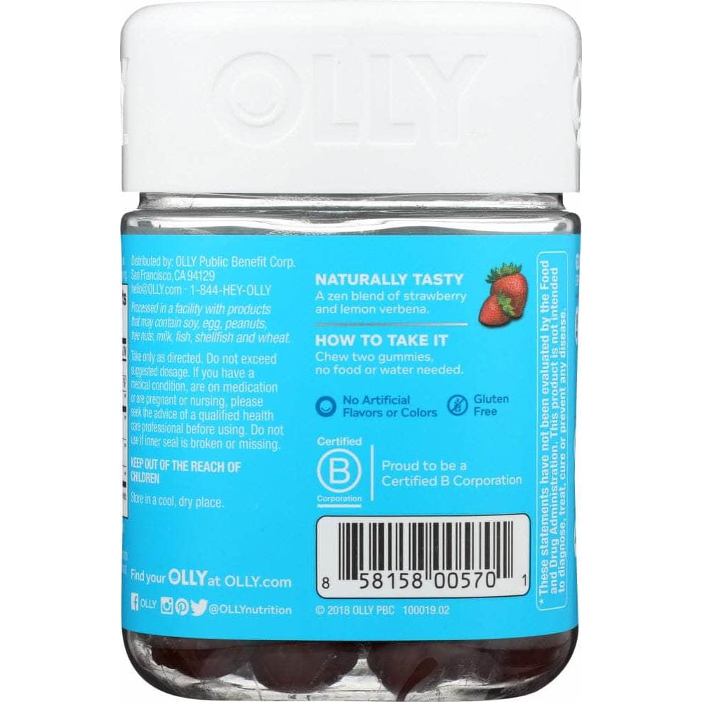 Olly Supplement Goodbye Stress, 42 Ea